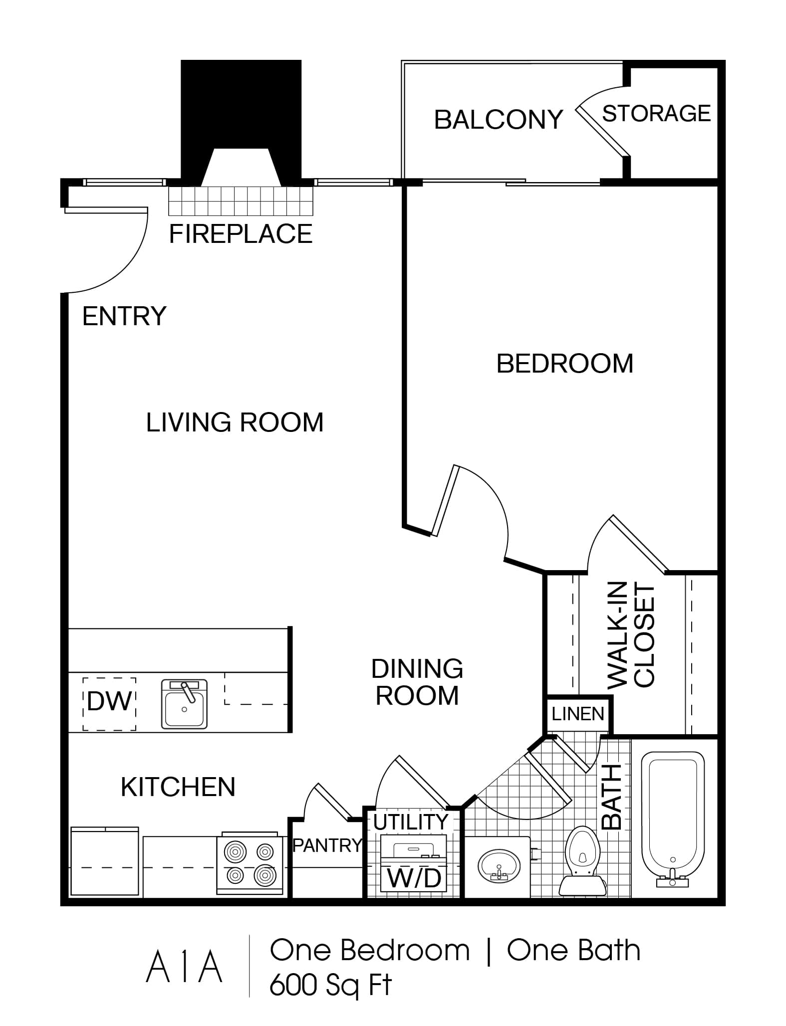 A1 floor plan