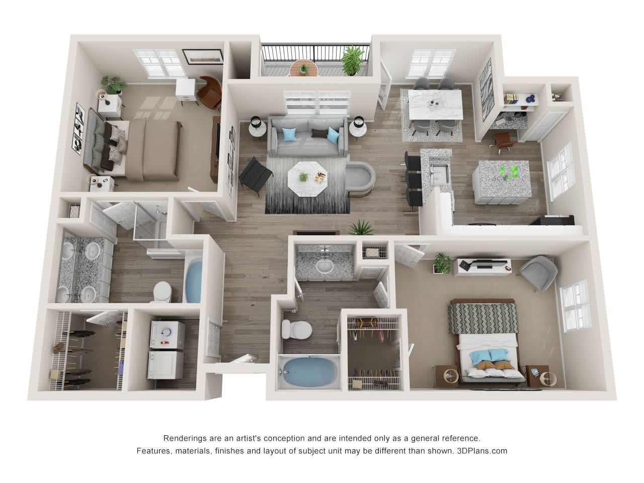The Pearl floor plan