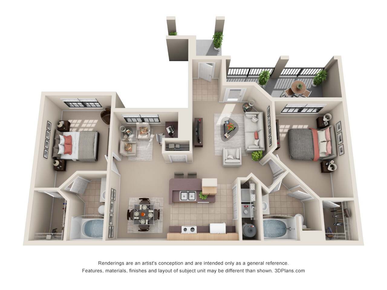#1813 floor plan