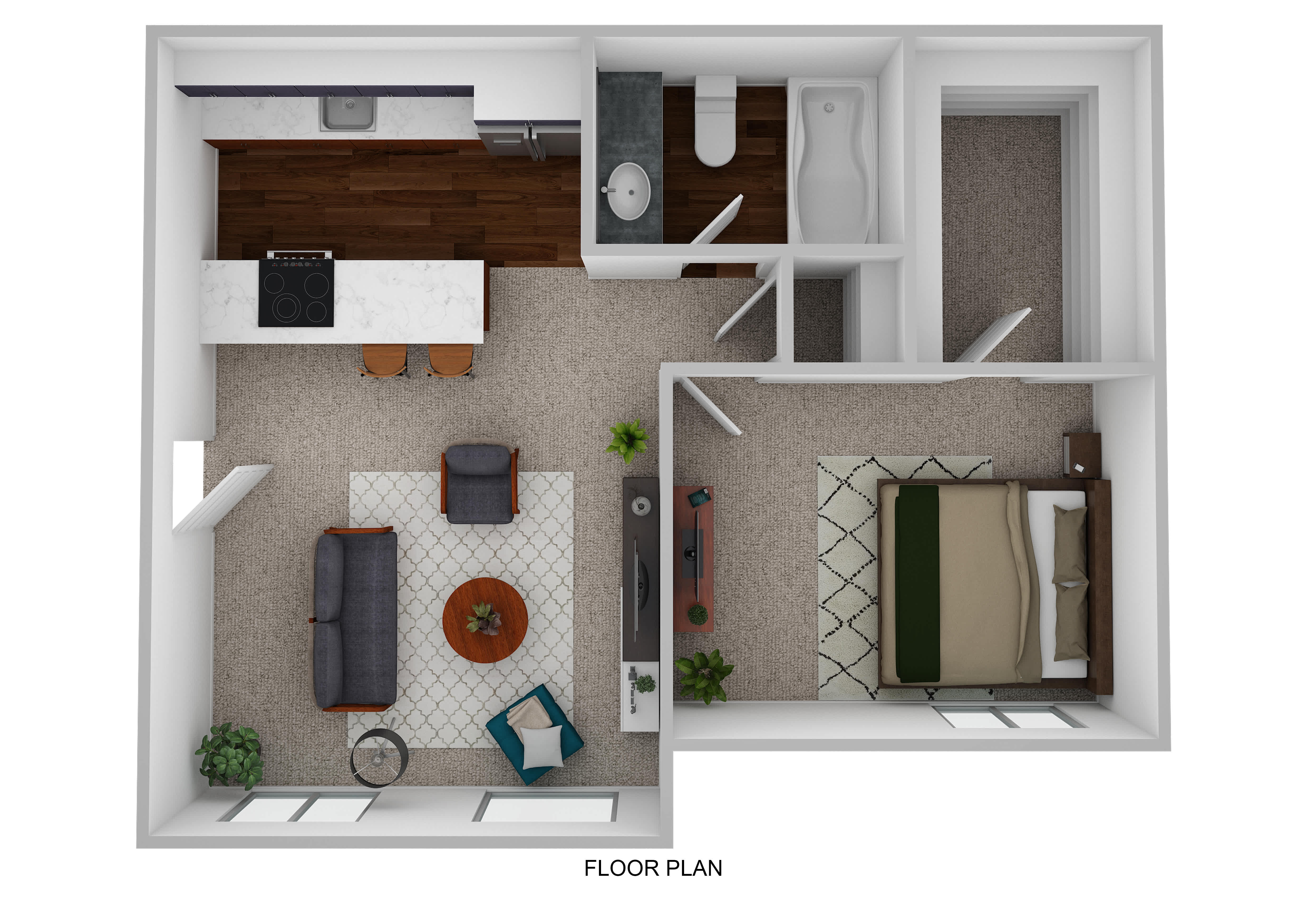 A1 floor plan