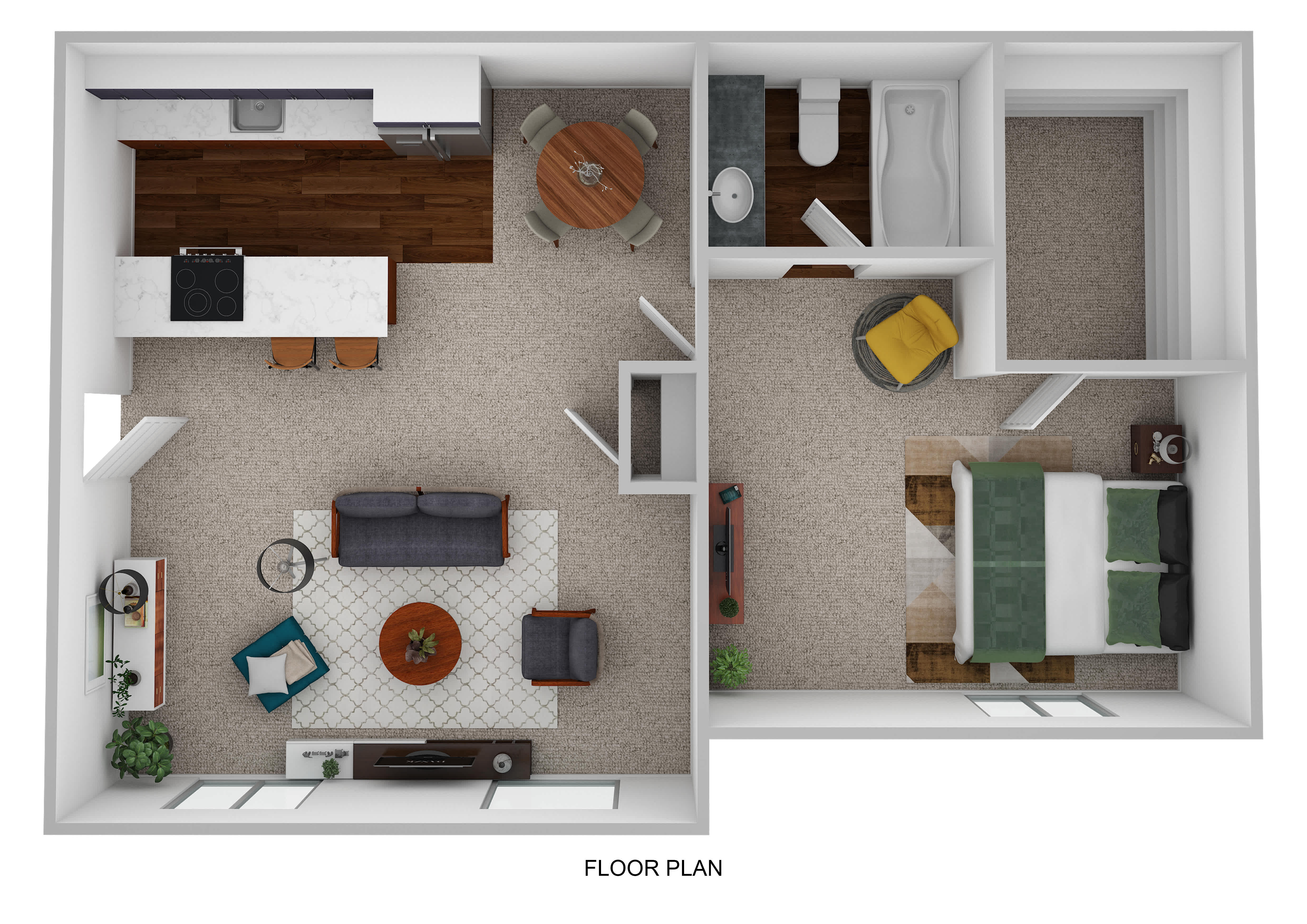 A2 floor plan