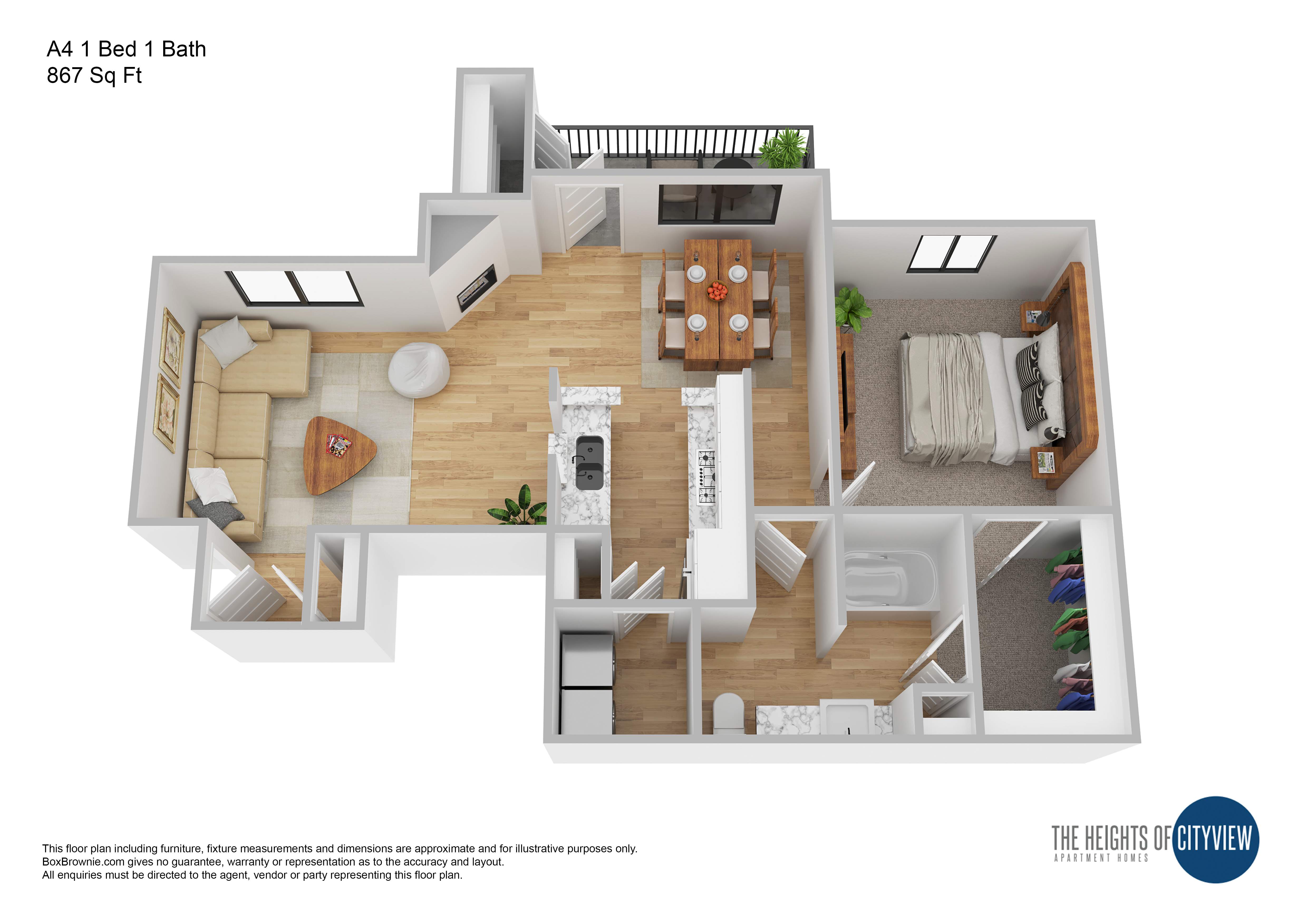 A4 floor plan
