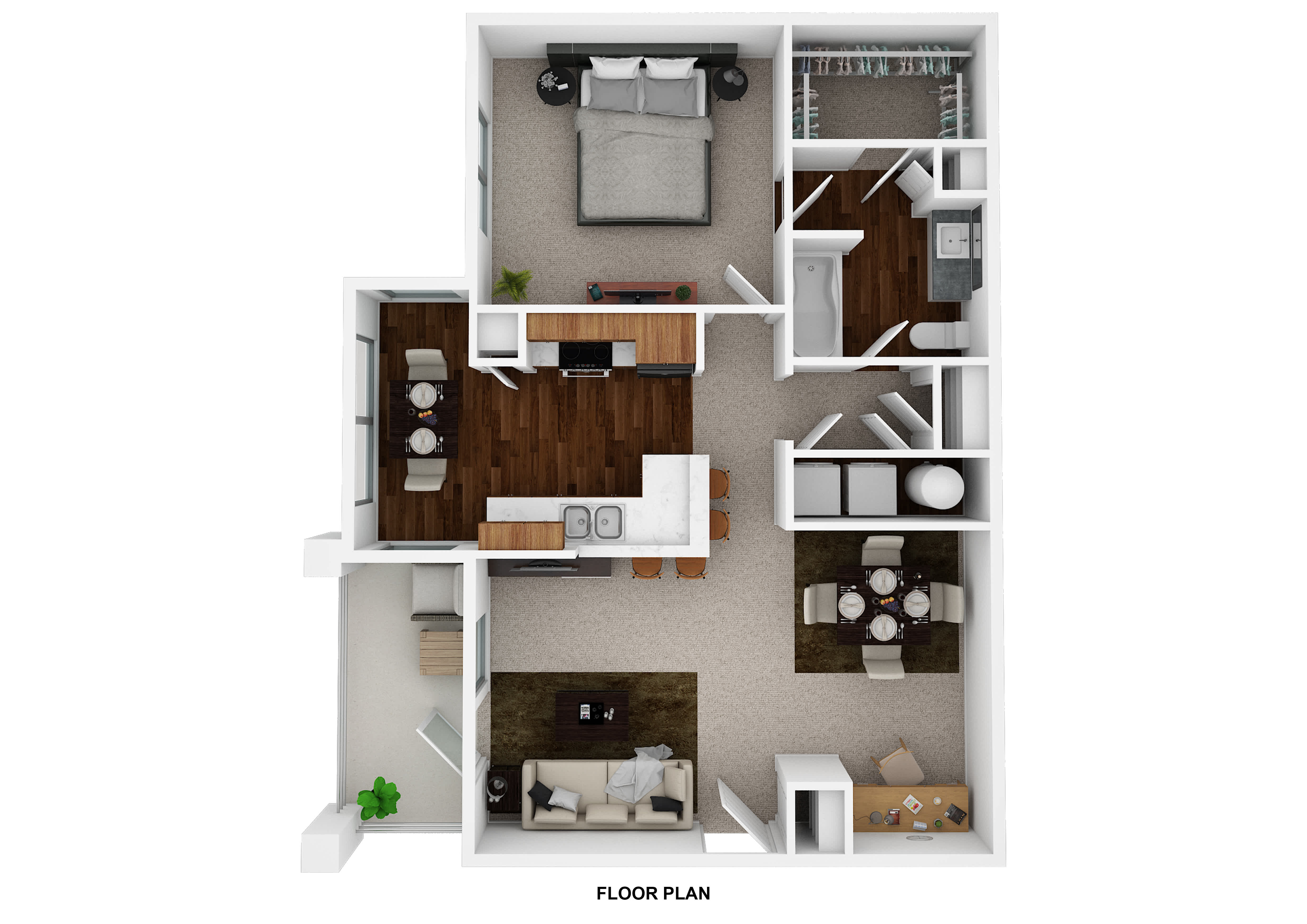 A2- Essential Housing floor plan