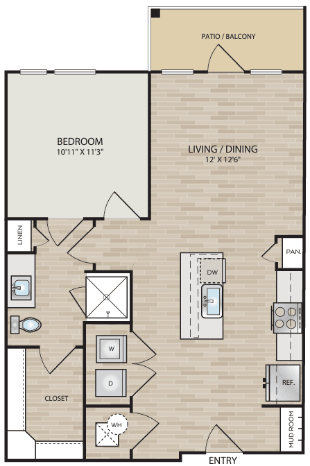 A1 floor plan