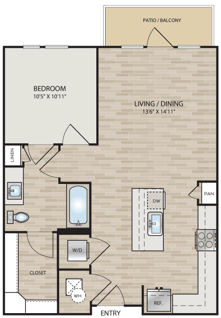 A2 floor plan