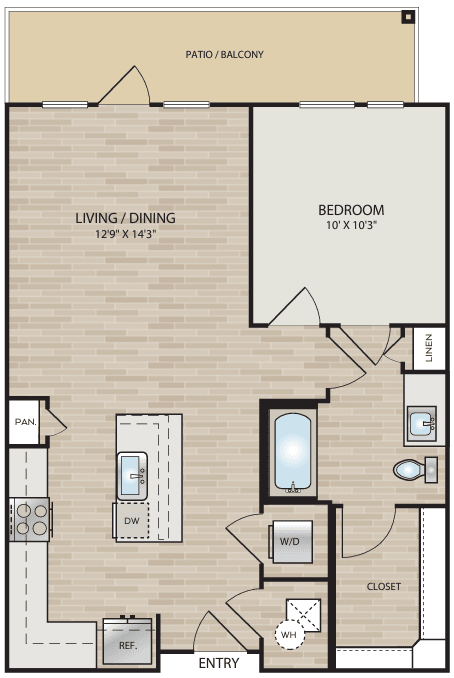 A3 floor plan