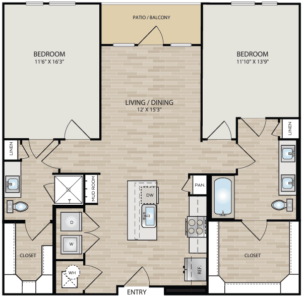 B2 floor plan