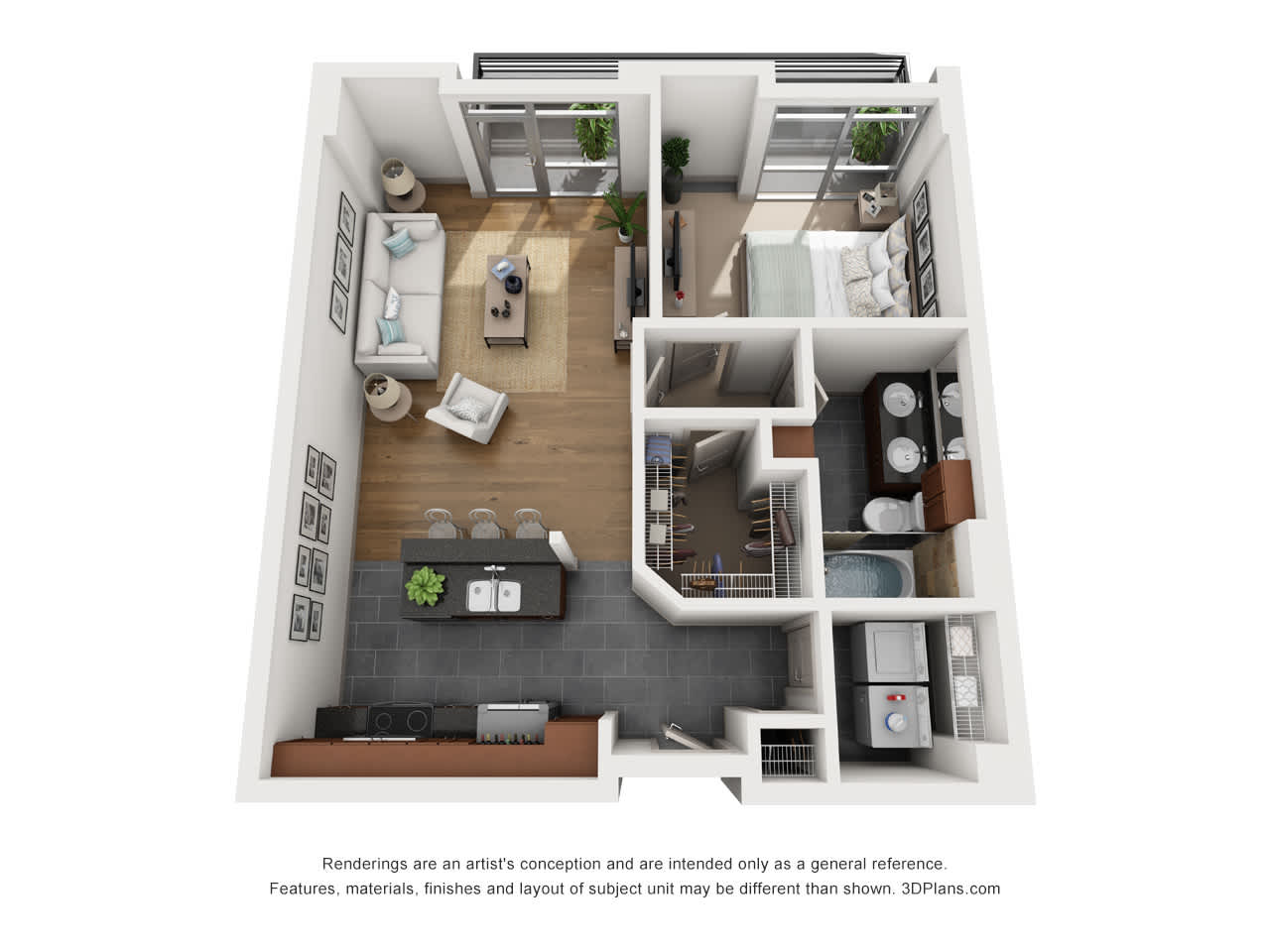 A1Lb floor plan