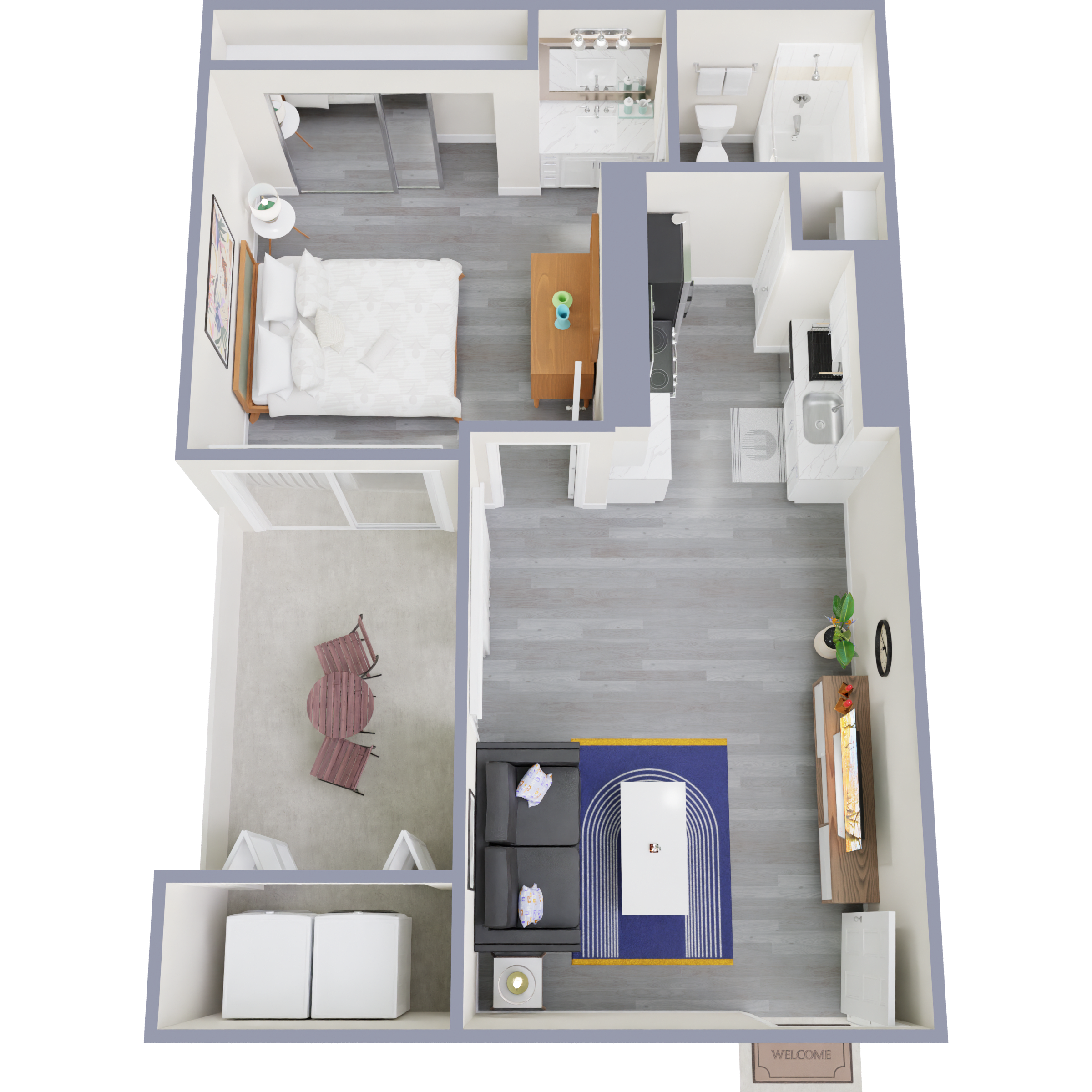 A1 floor plan