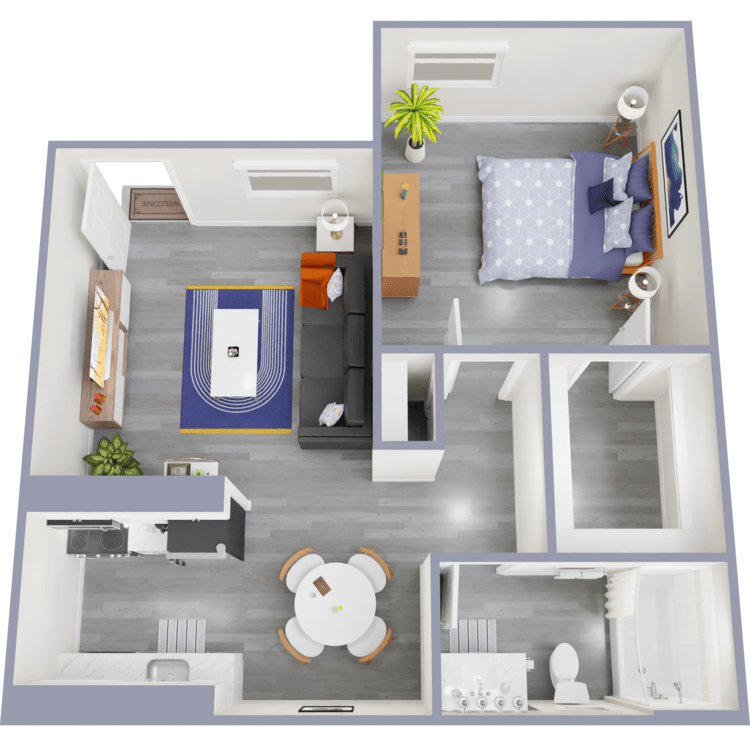 A1 floor plan