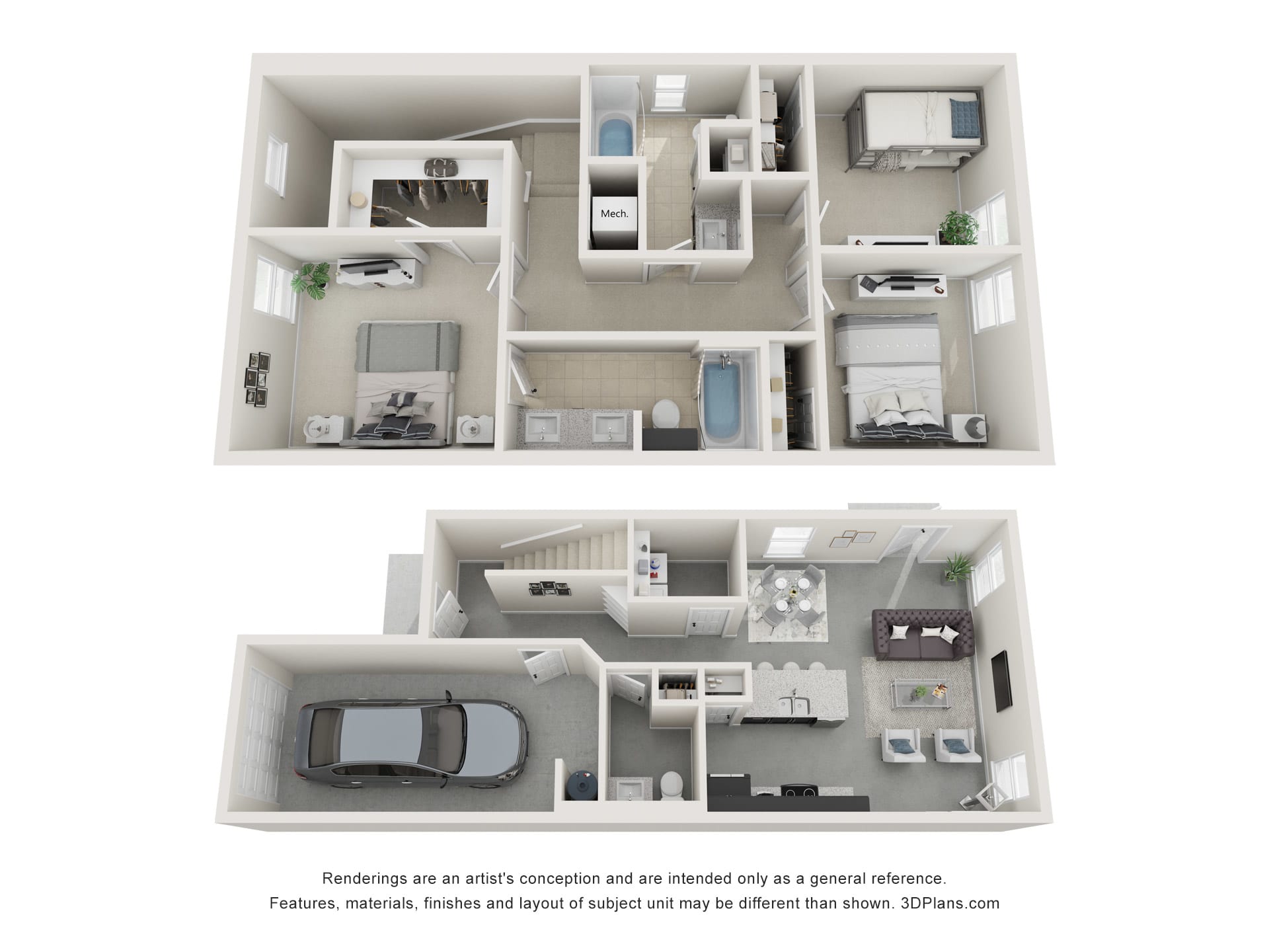 The Sabine floor plan