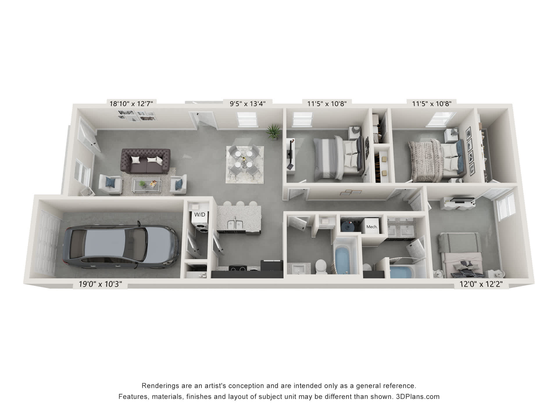 The Travis floor plan
