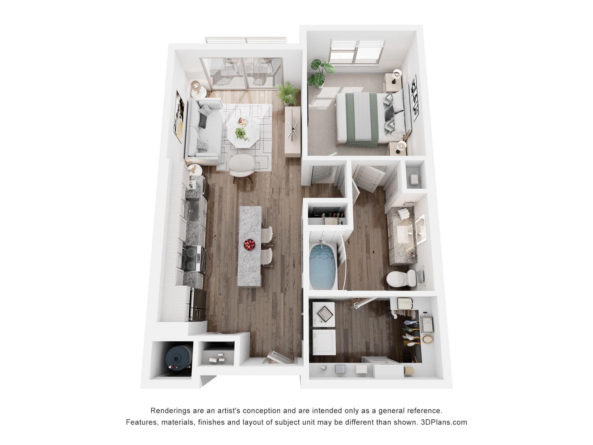 A1 floor plan