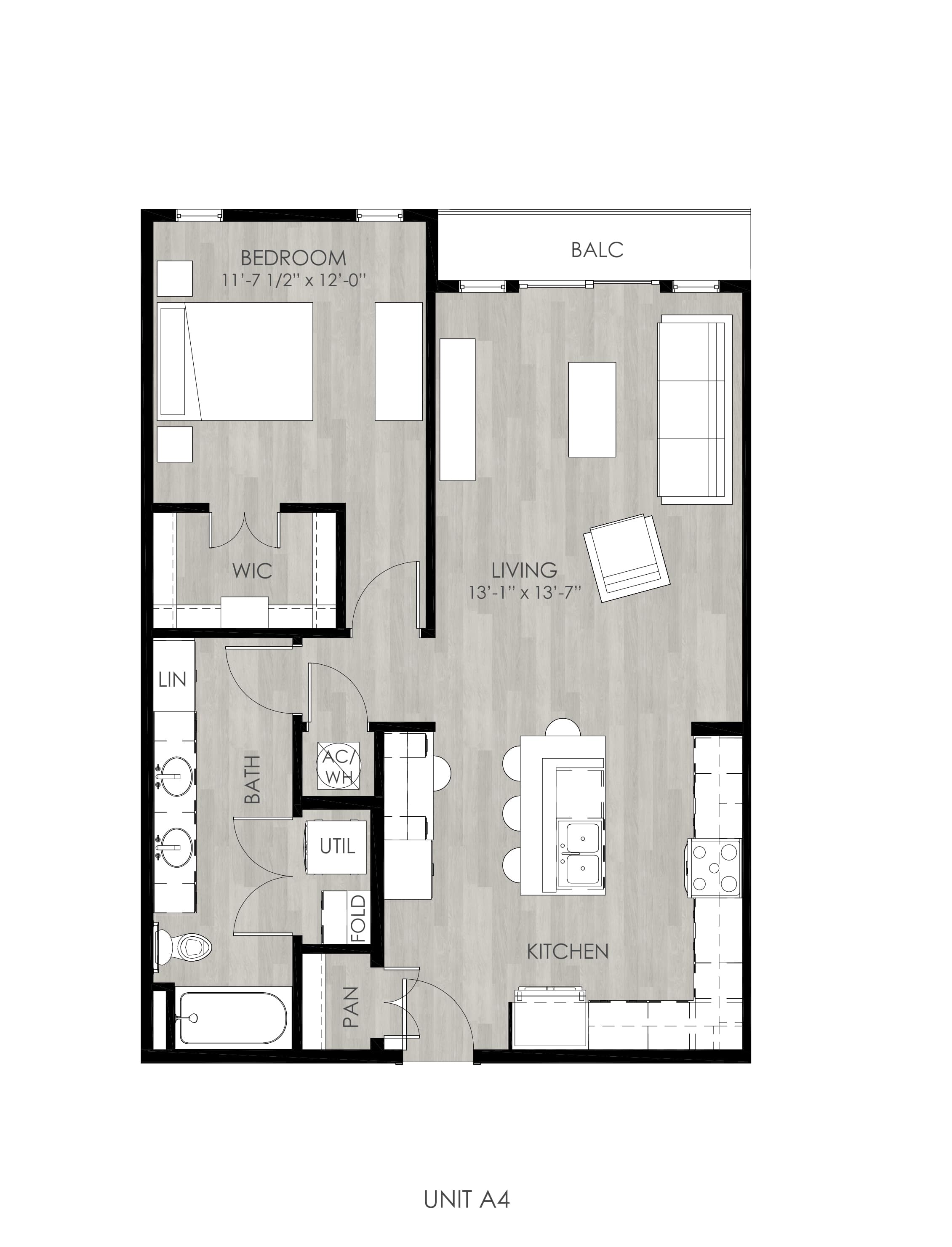A4 floor plan