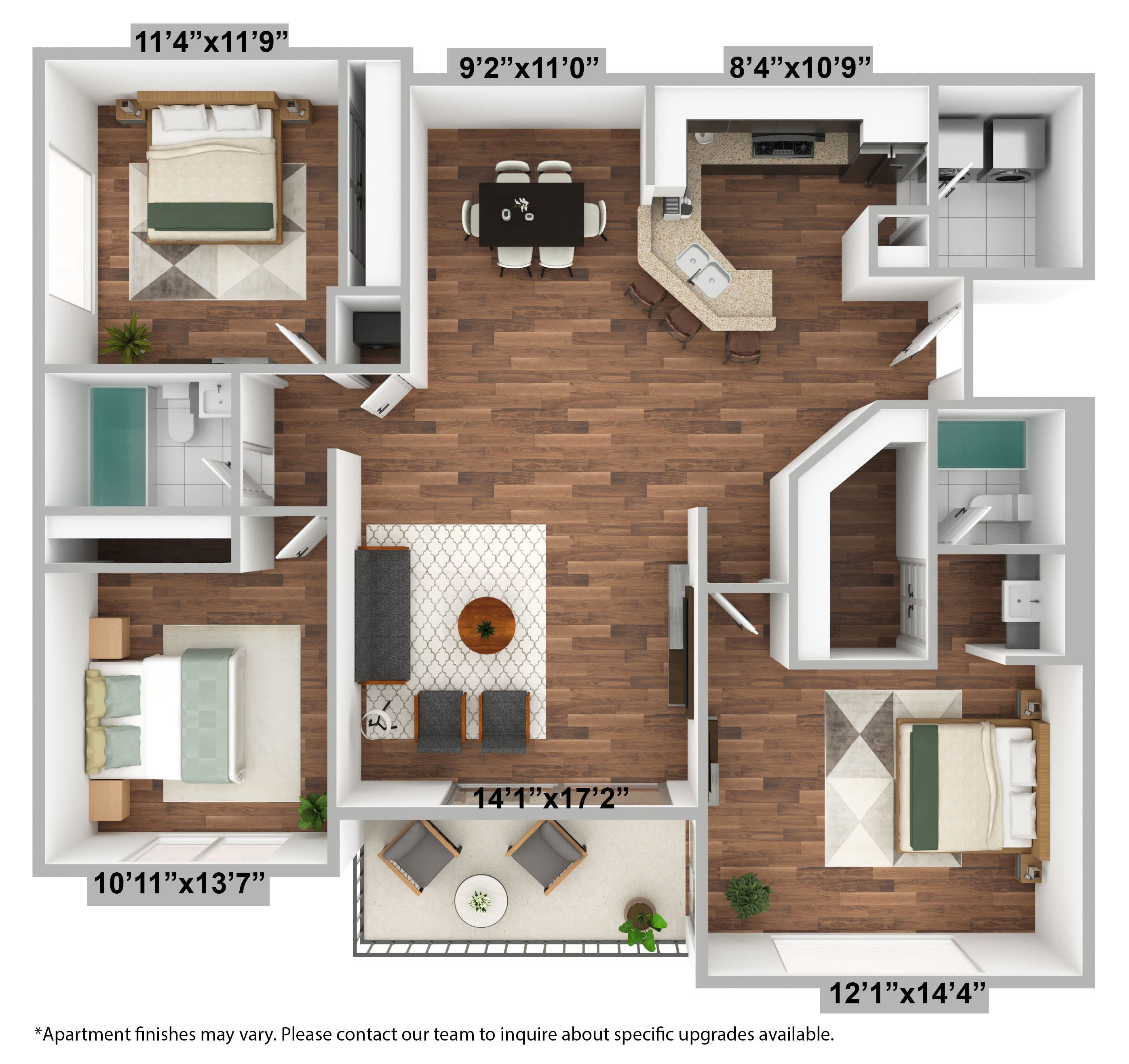 Lakeside | C1 floor plan
