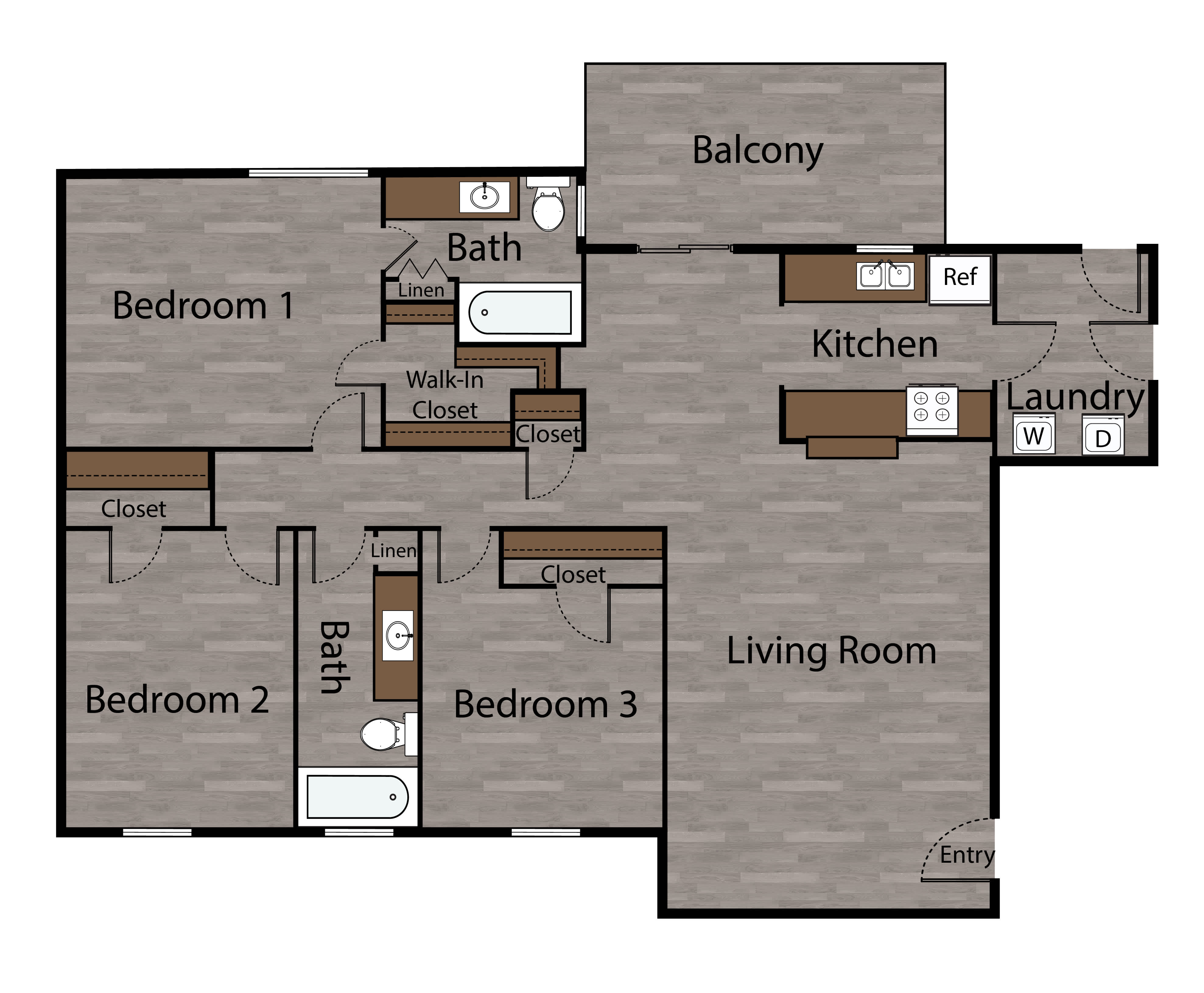 C1-Mesh floor plan