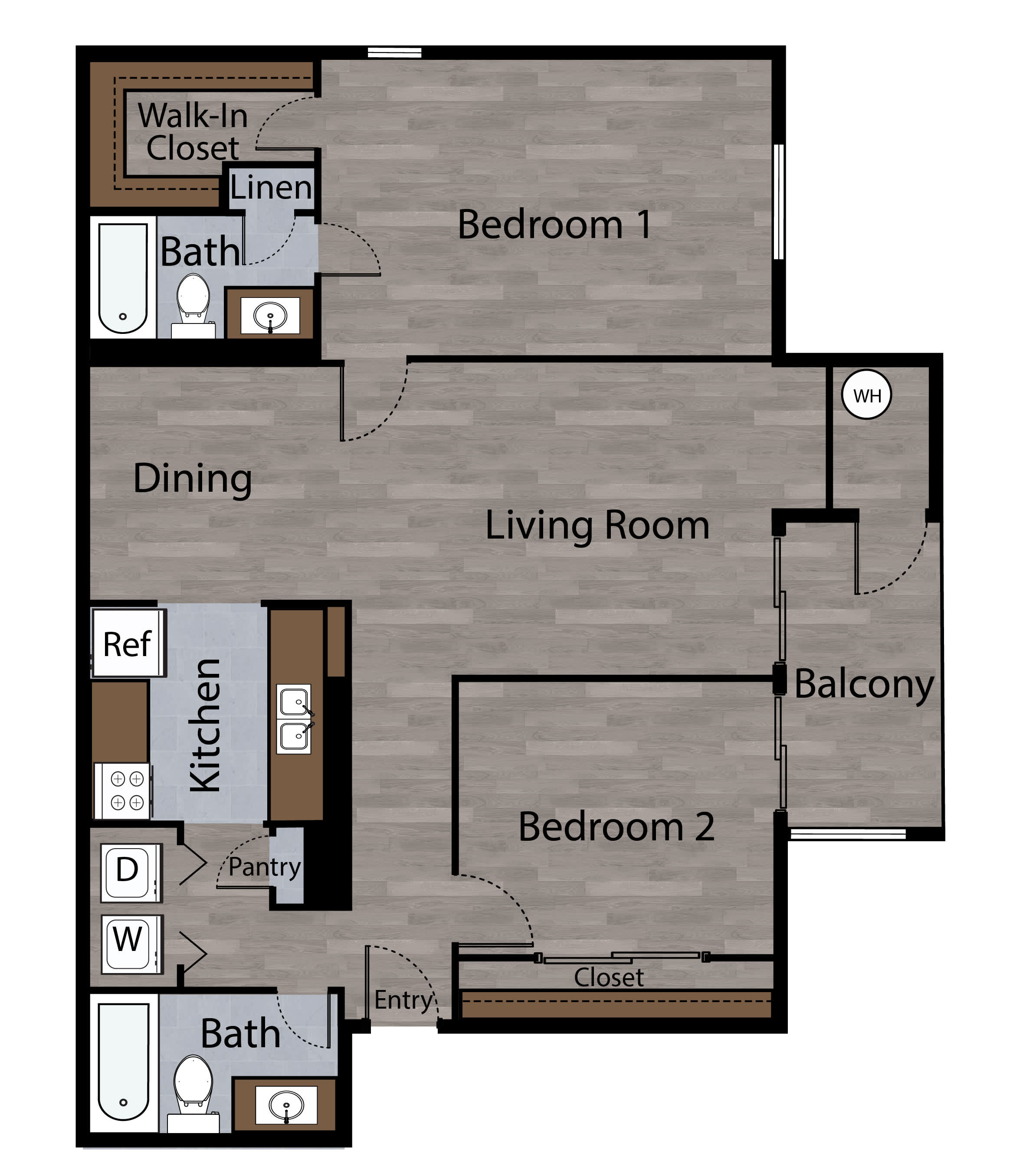 B2-Mesh II floor plan