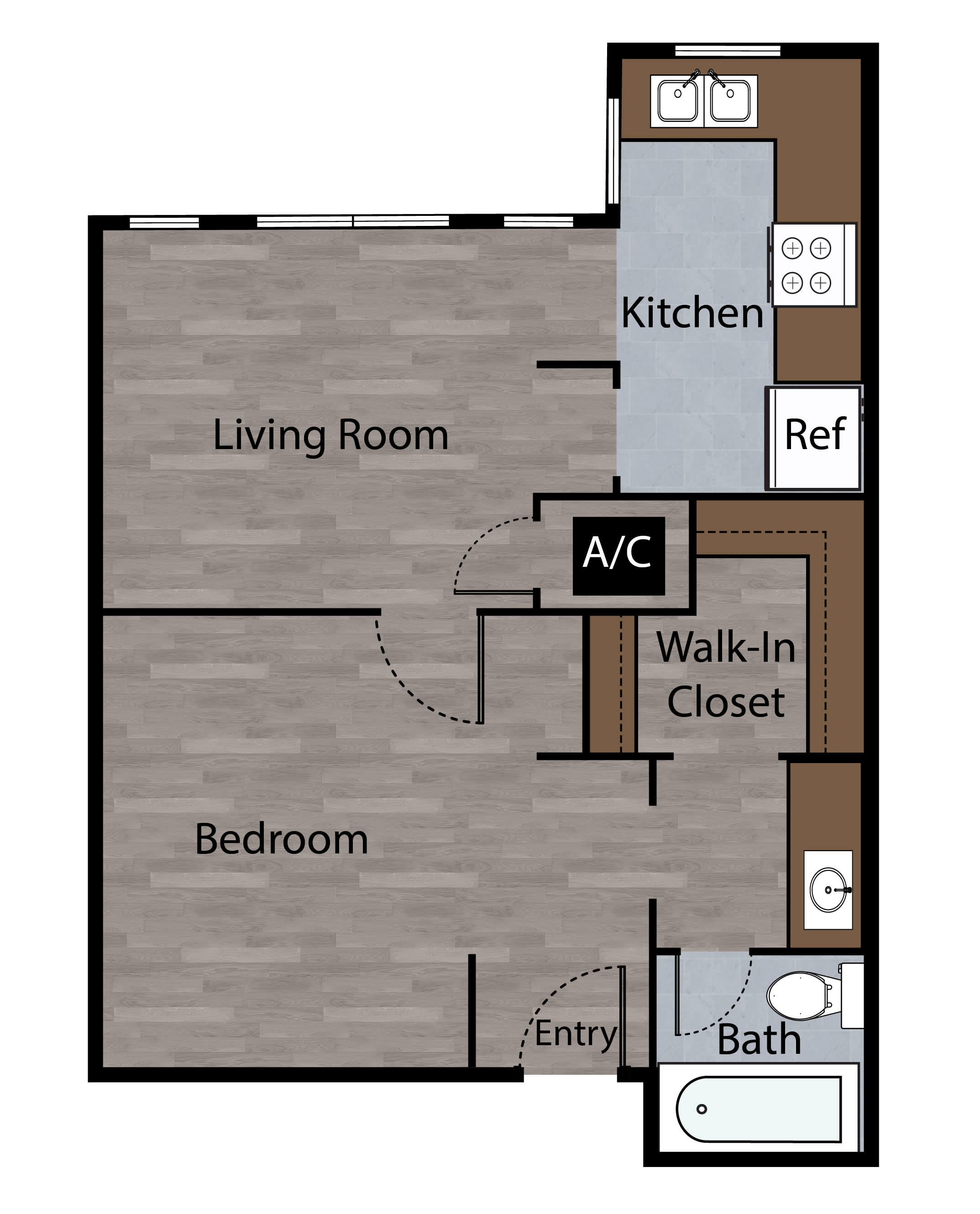 E1--Mesh III floor plan