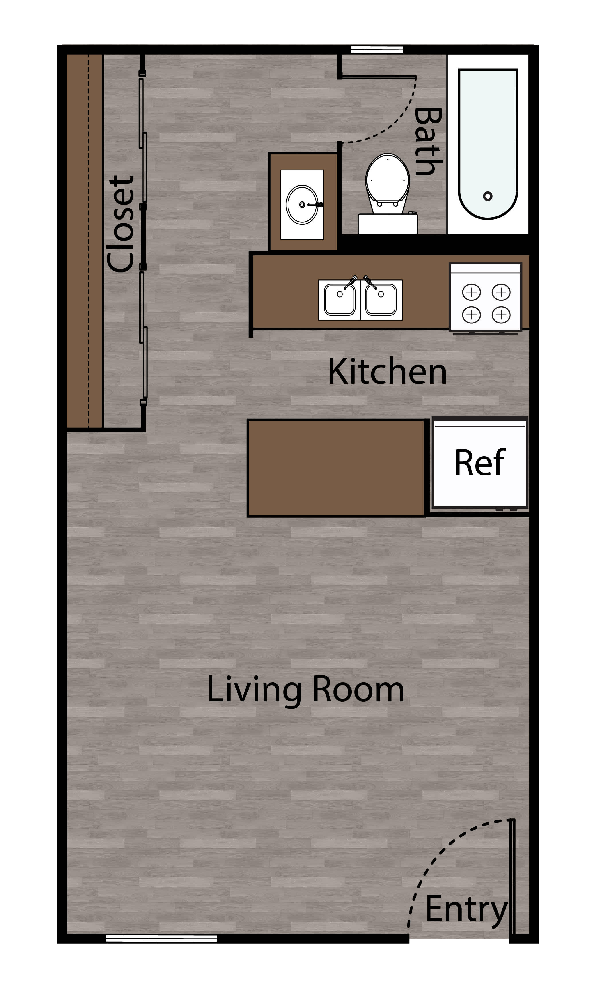 E2-Mesh III floor plan