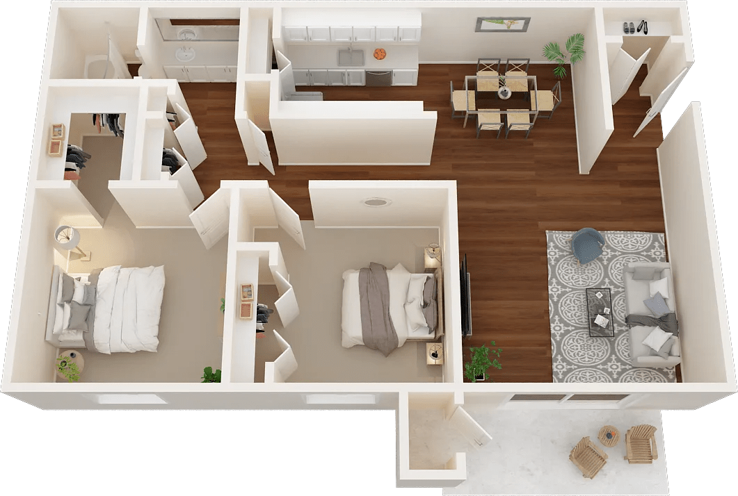 Plan B floor plan