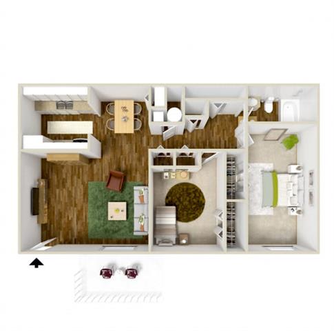#C242 floor plan