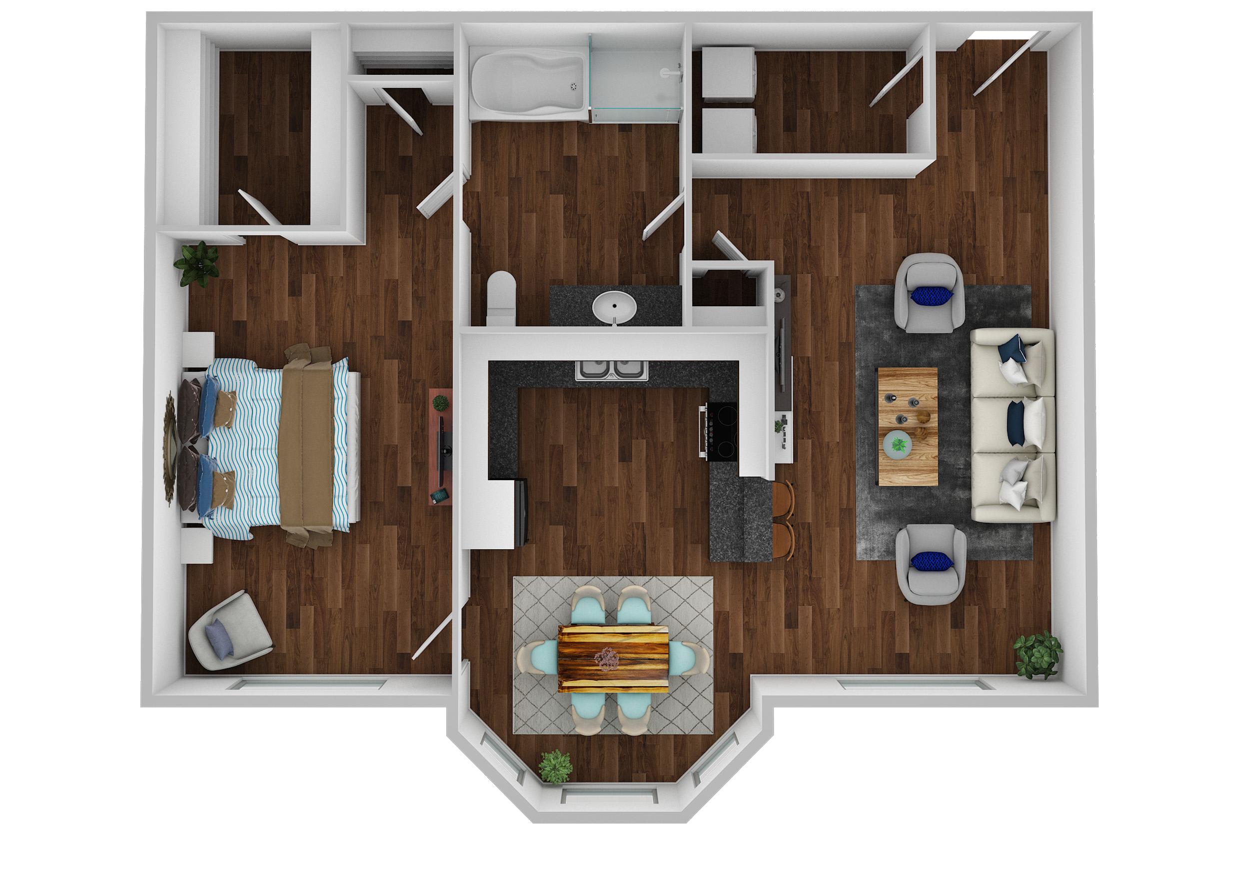 A1 floor plan
