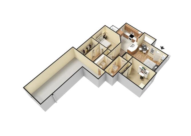 #103 floor plan