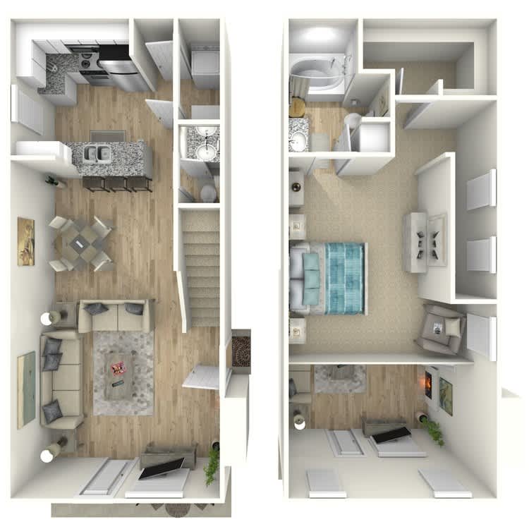 The Bridge floor plan