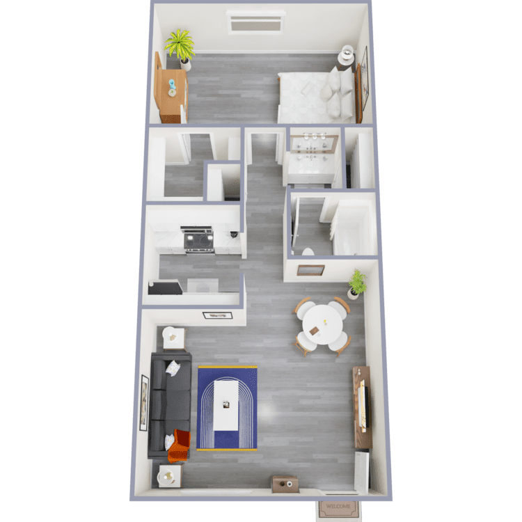 A2 floor plan