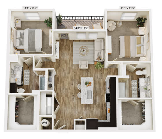#1403 floor plan