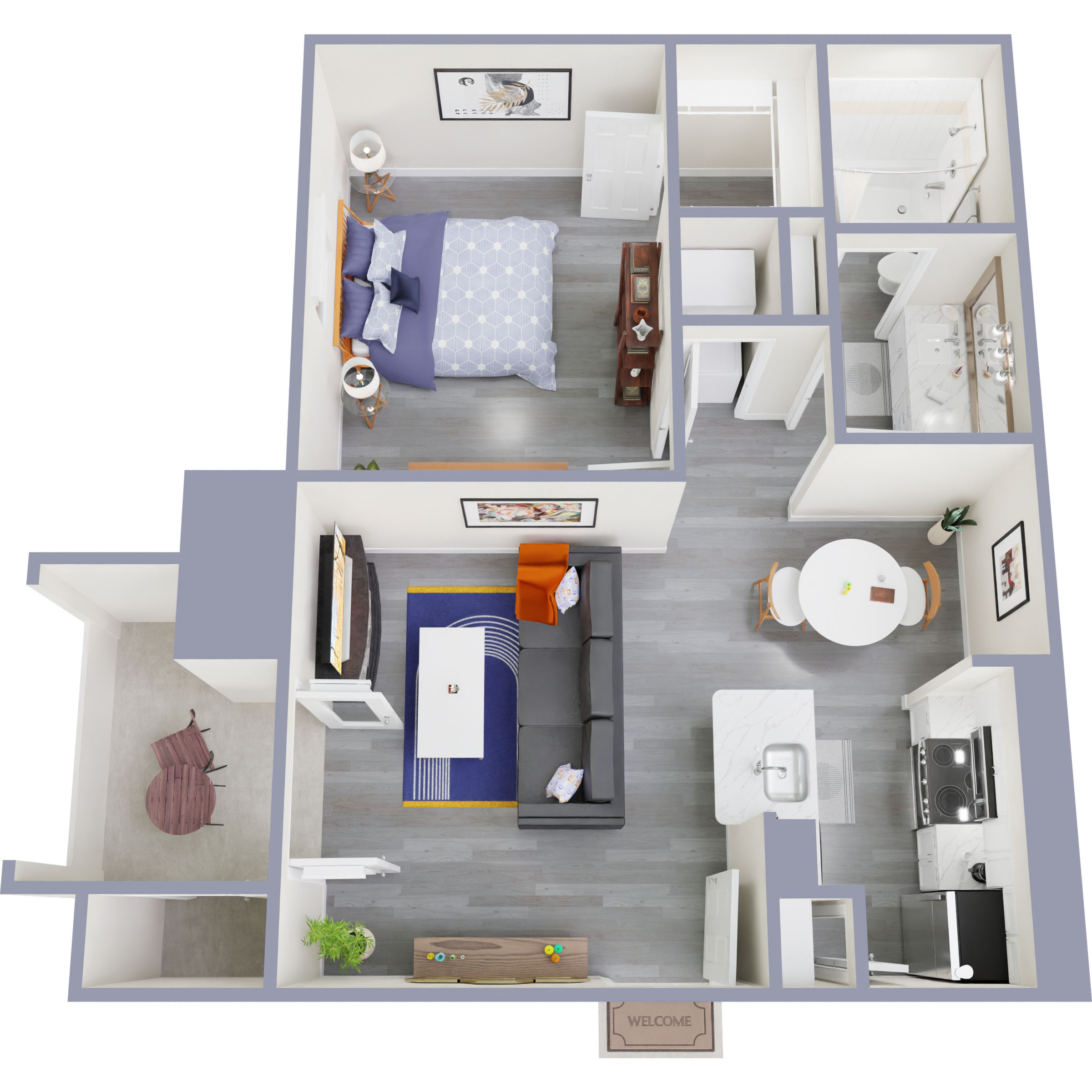 A2 floor plan