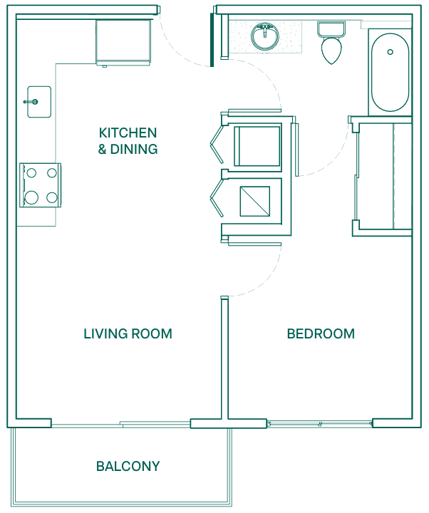 A1 floor plan