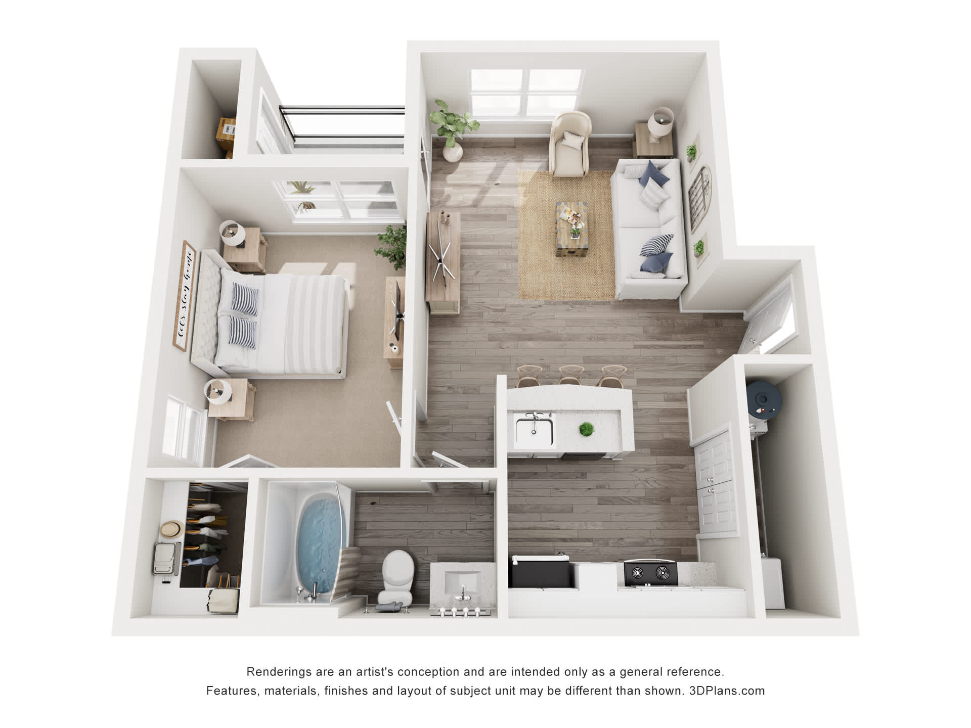 A1 floor plan