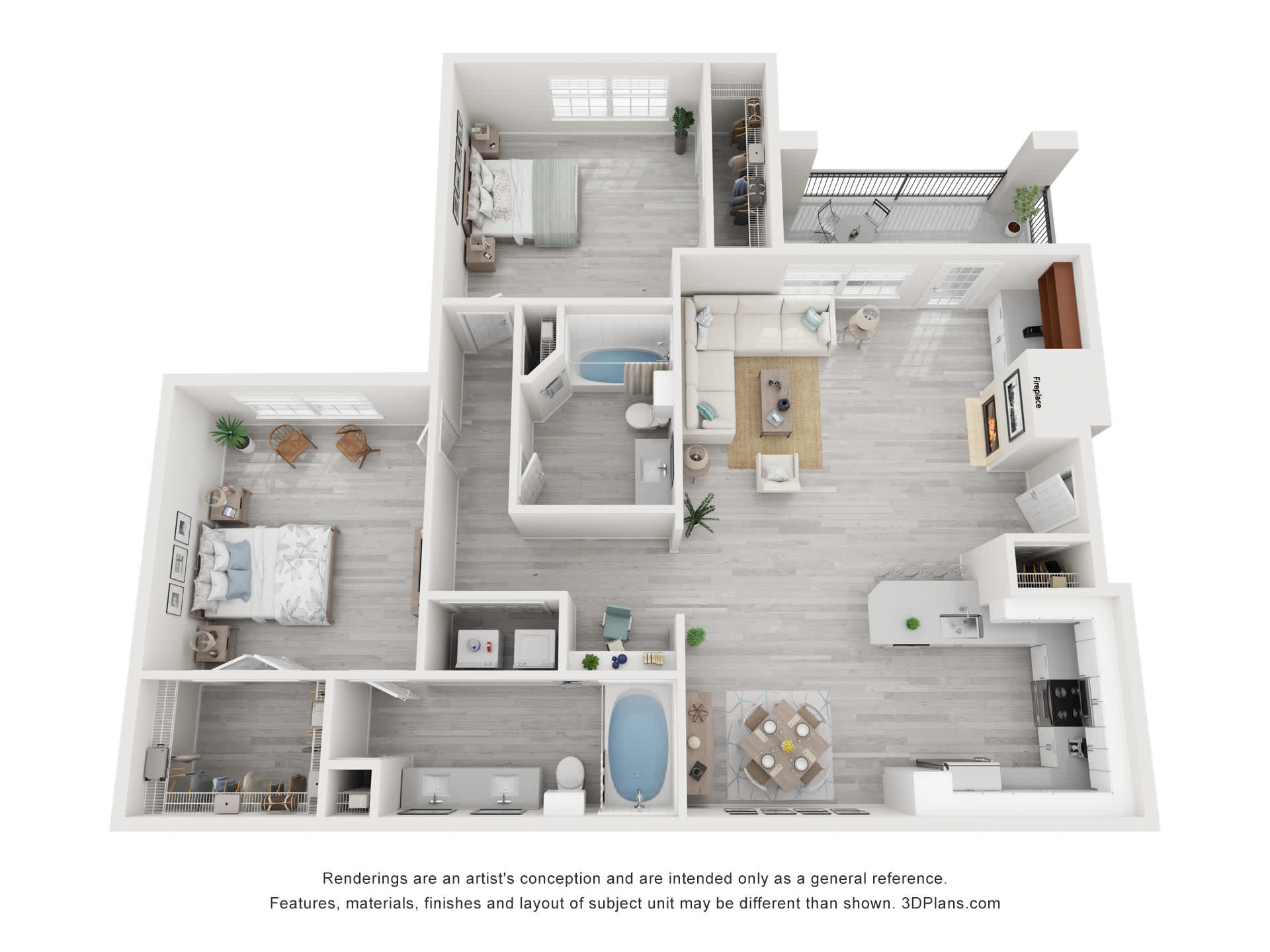 Saddle Creek - B2 - Triple Crown floor plan