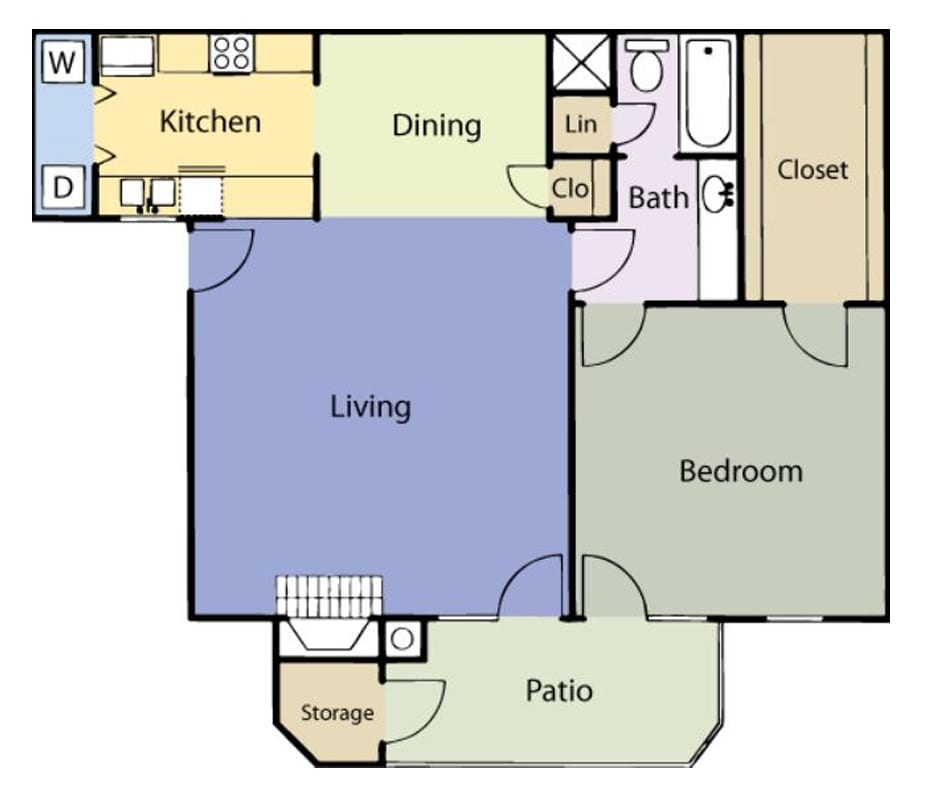 A2 floor plan