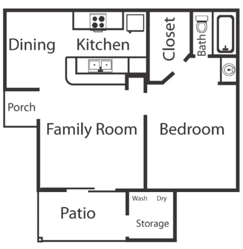 A1 floor plan