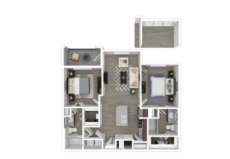 B2 floor plan