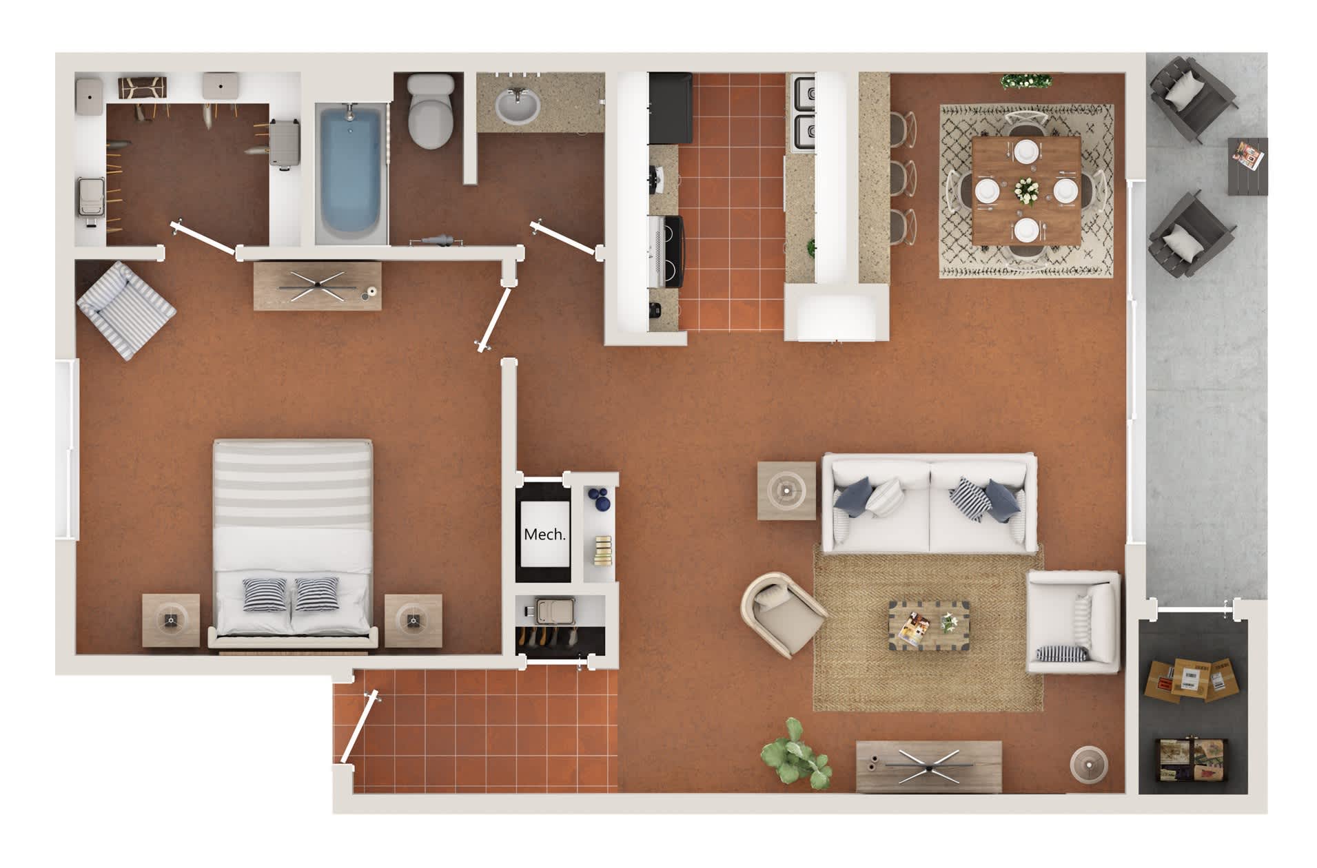A1 floor plan