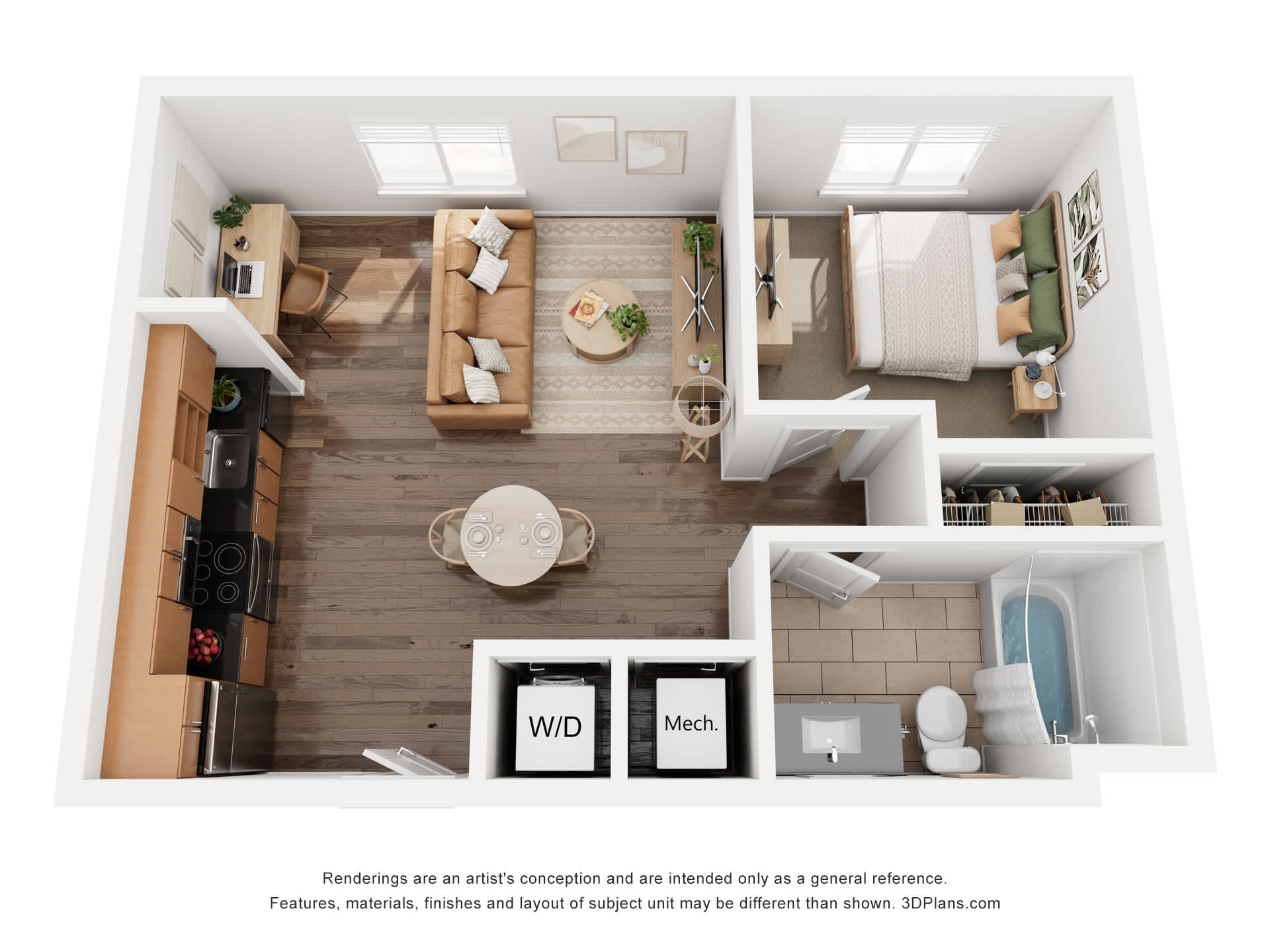 A1 floor plan