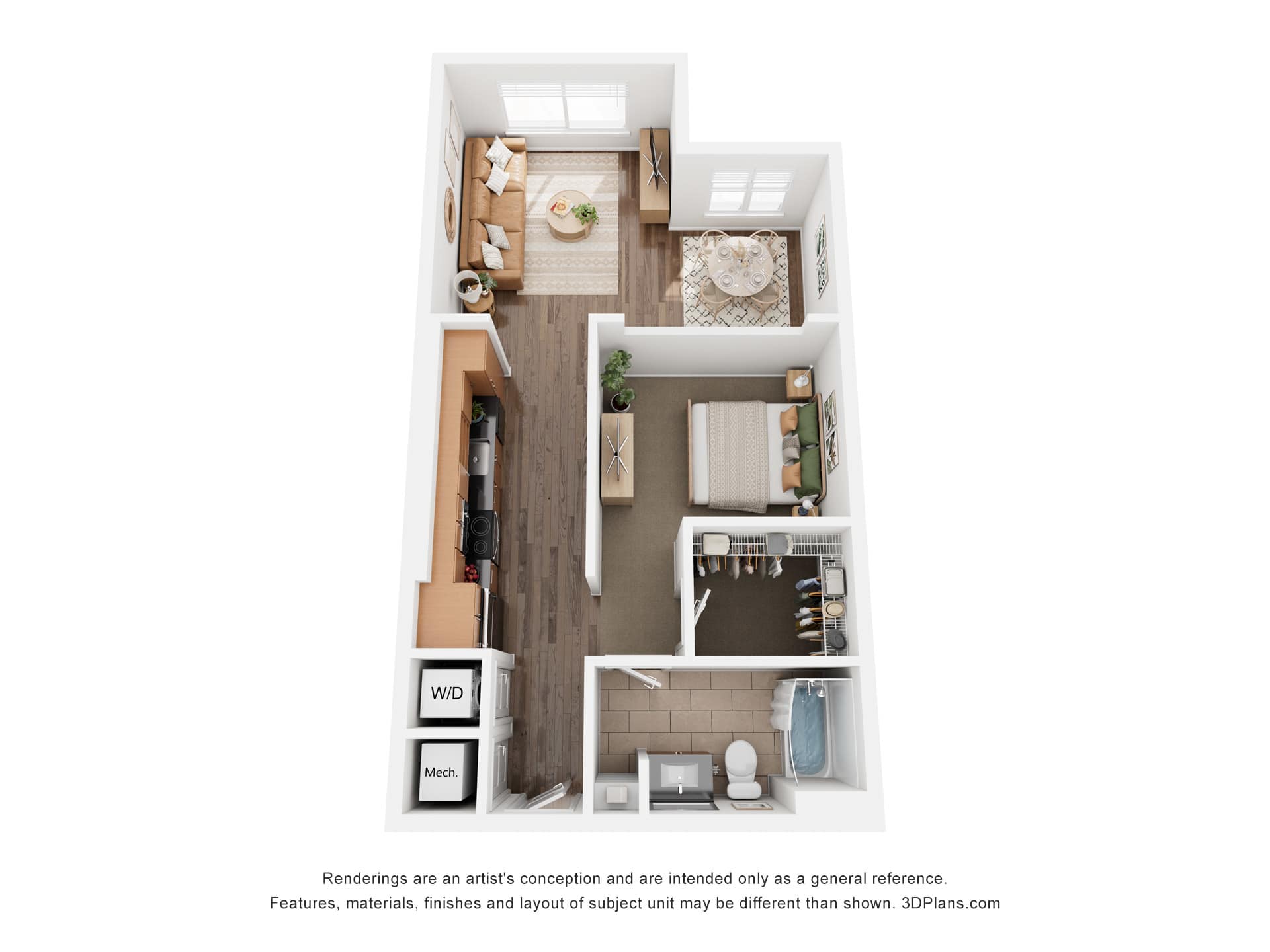 A6 floor plan