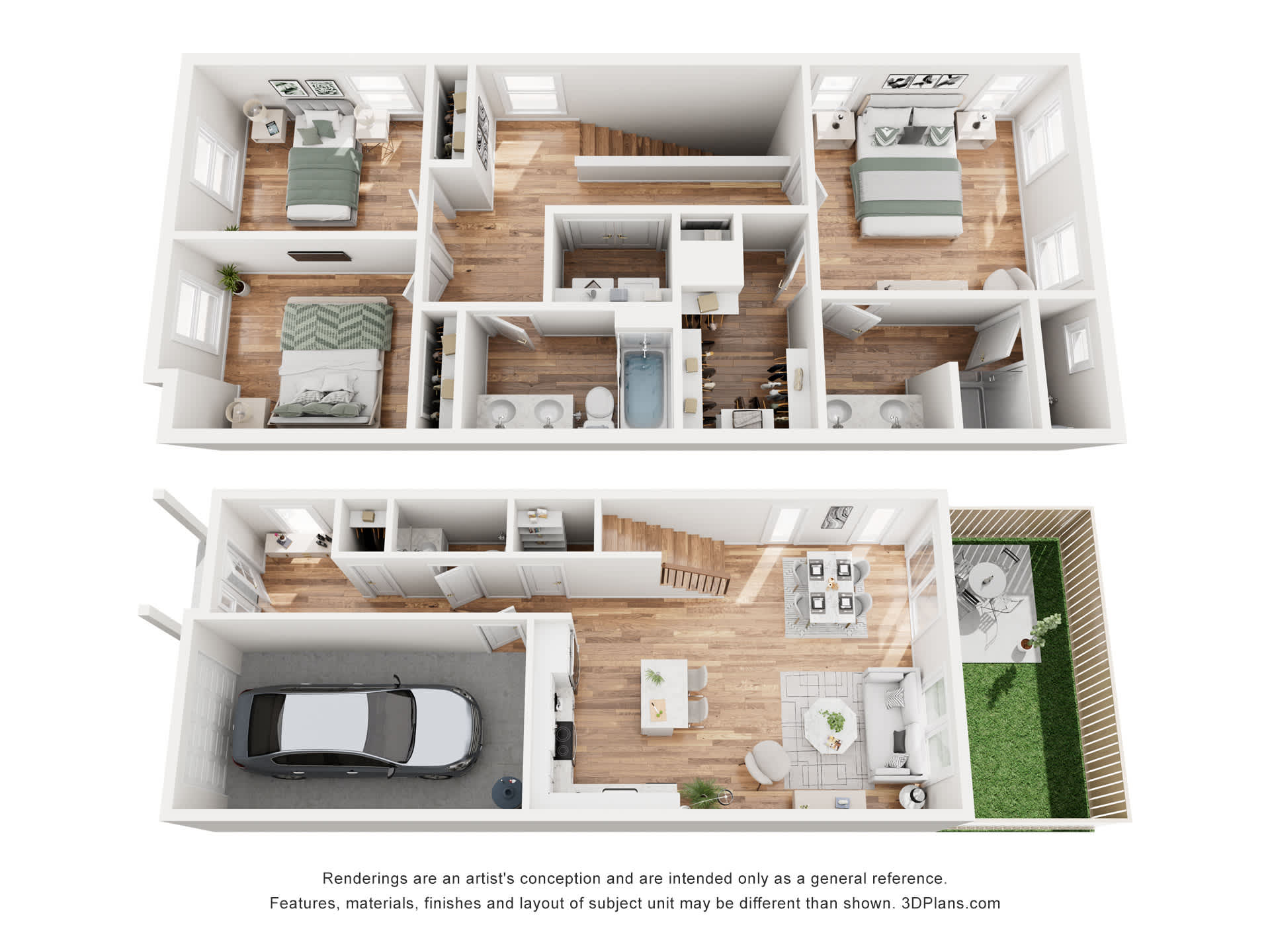 Jasmine Townhome floor plan