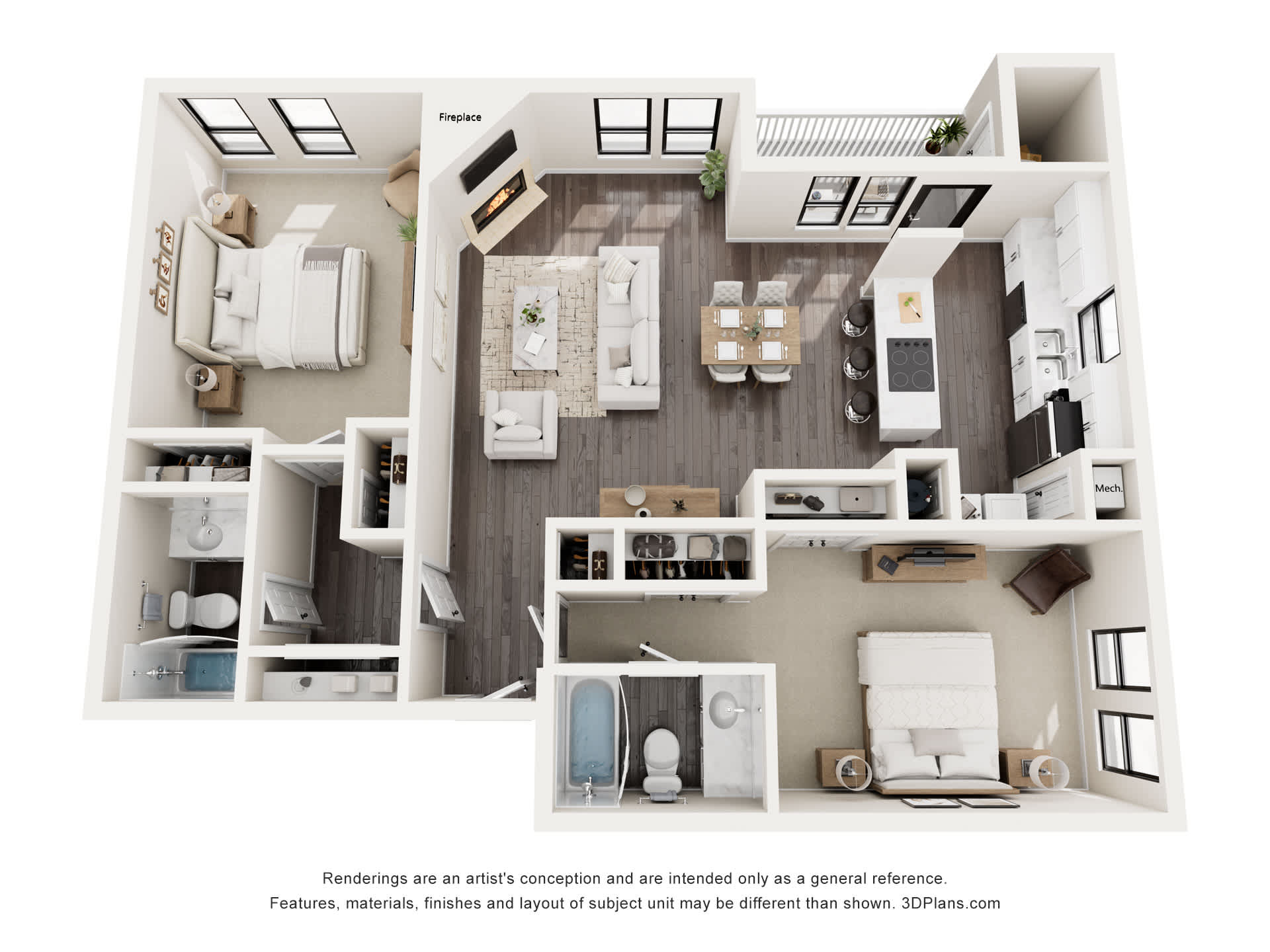 B2 floor plan