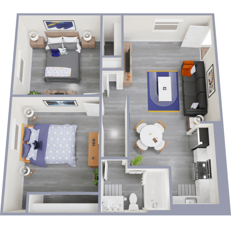 B2 floor plan