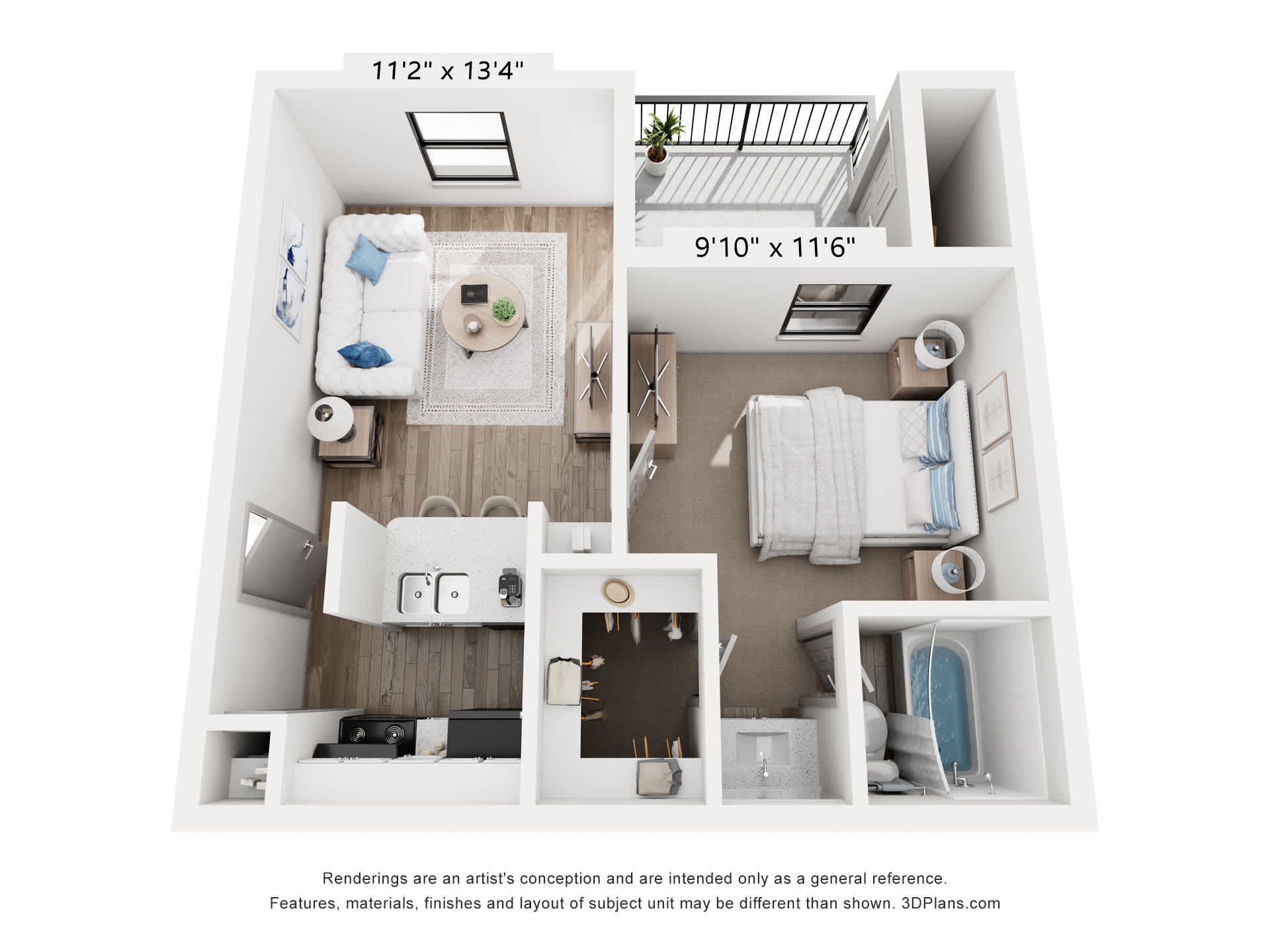 A1 floor plan