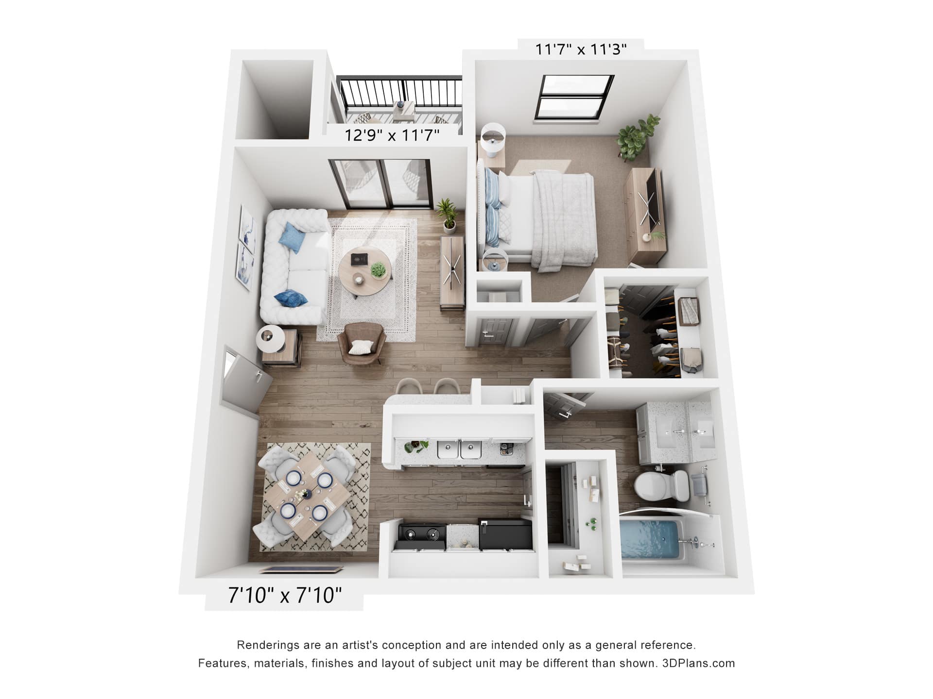 A2 floor plan