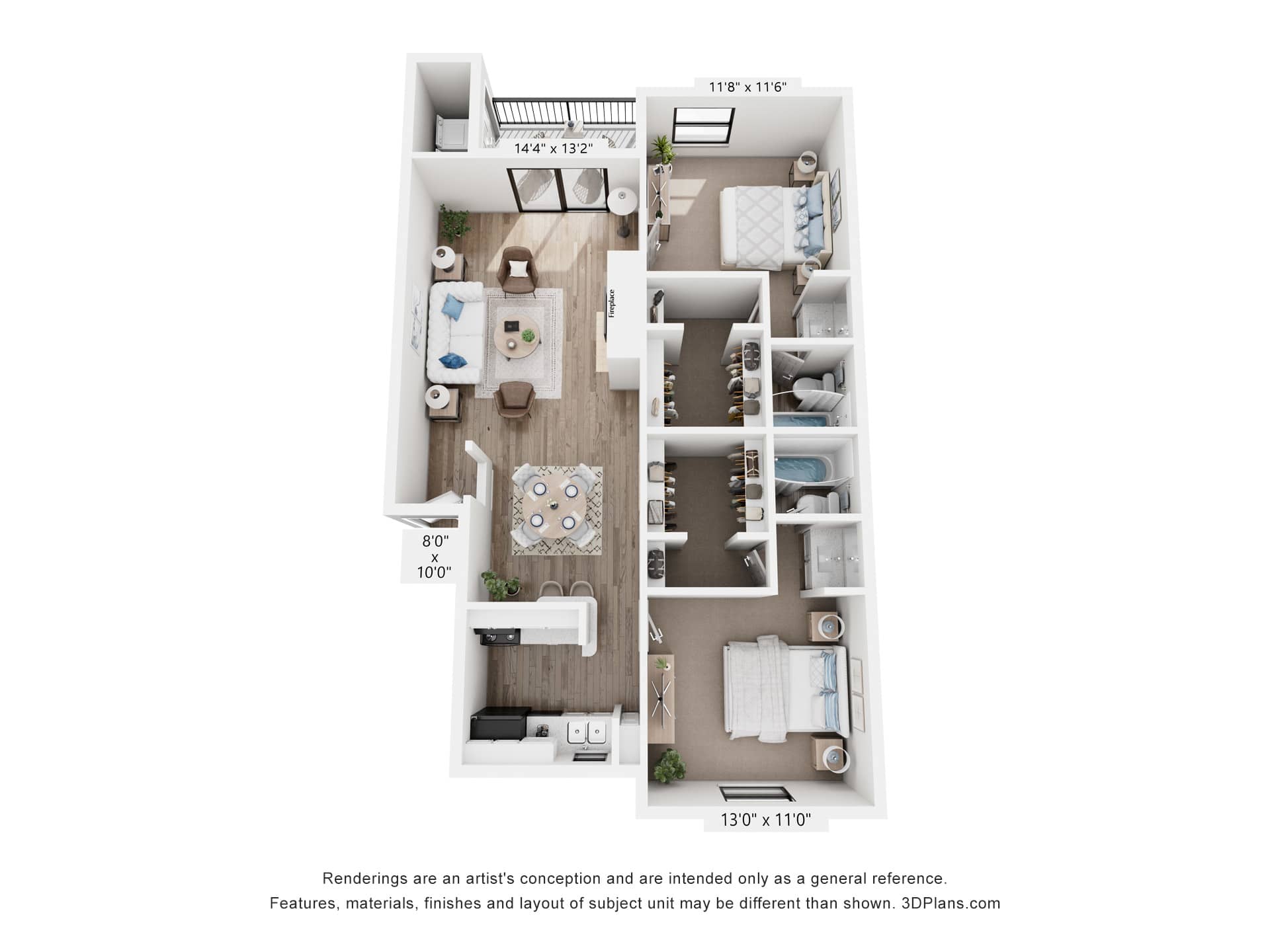 B2 floor plan