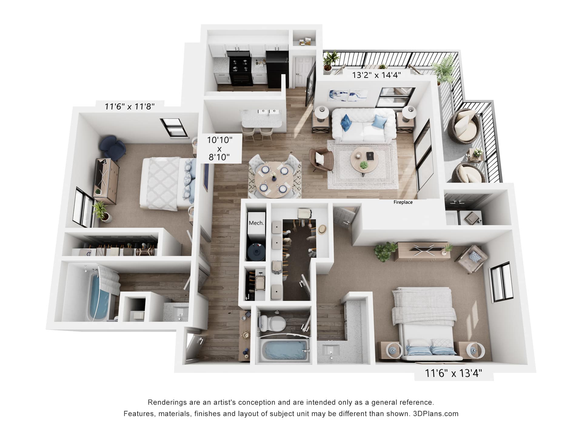 B4 floor plan