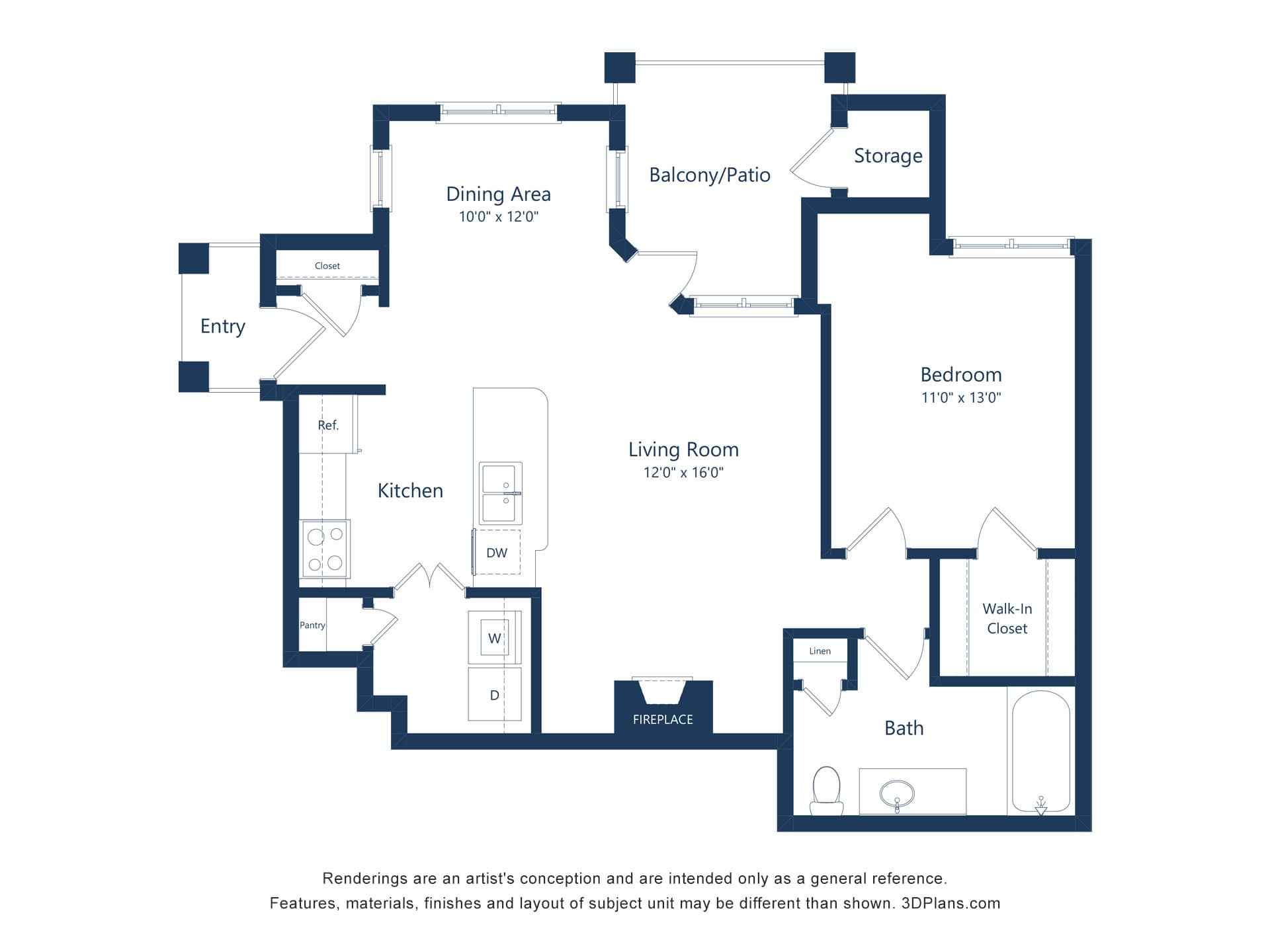 A3 floor plan