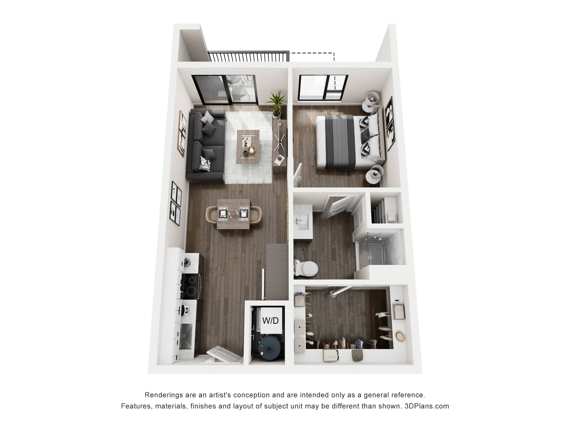 A2 floor plan