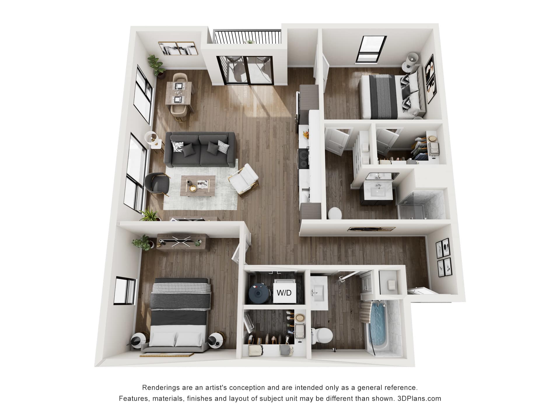 B2 floor plan